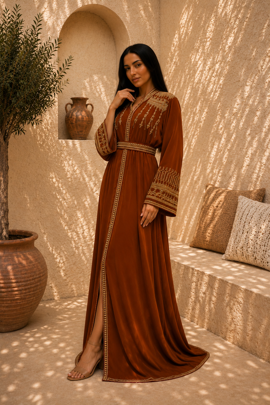 Caftan Col Haut Prestige