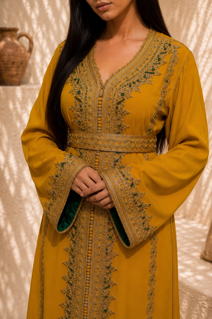 Caftan moutarde 🌙