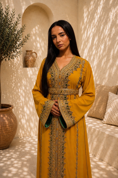 Caftan moutarde 🌙