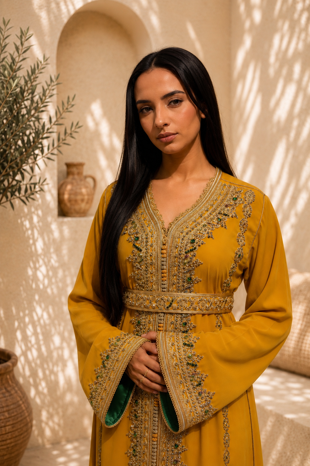 Caftan moutarde 🌙