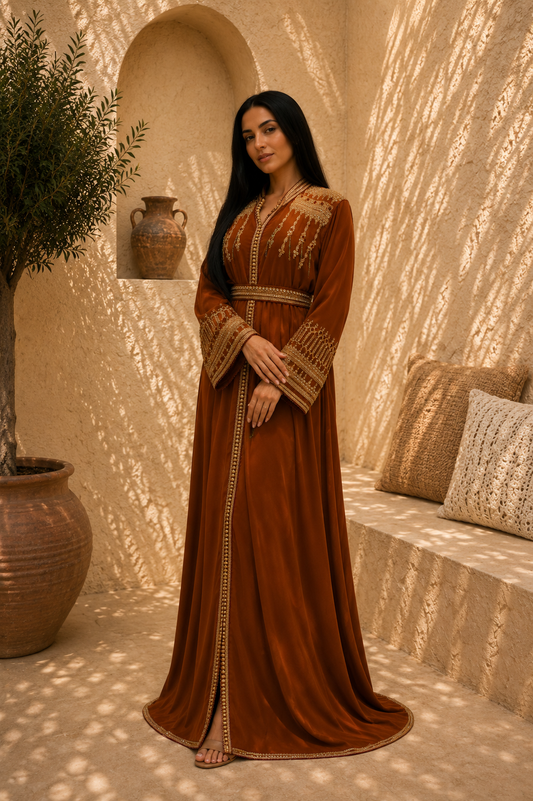Caftan Col Haut Prestige